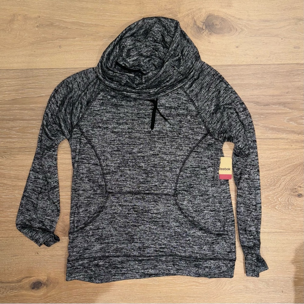 Reebok Cowl Neck knit sweater Size XL